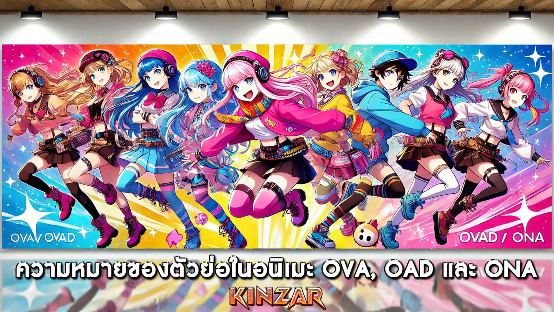 ความหมายของตัวย่อในอนิเมะ OVA, OAD และ ONA